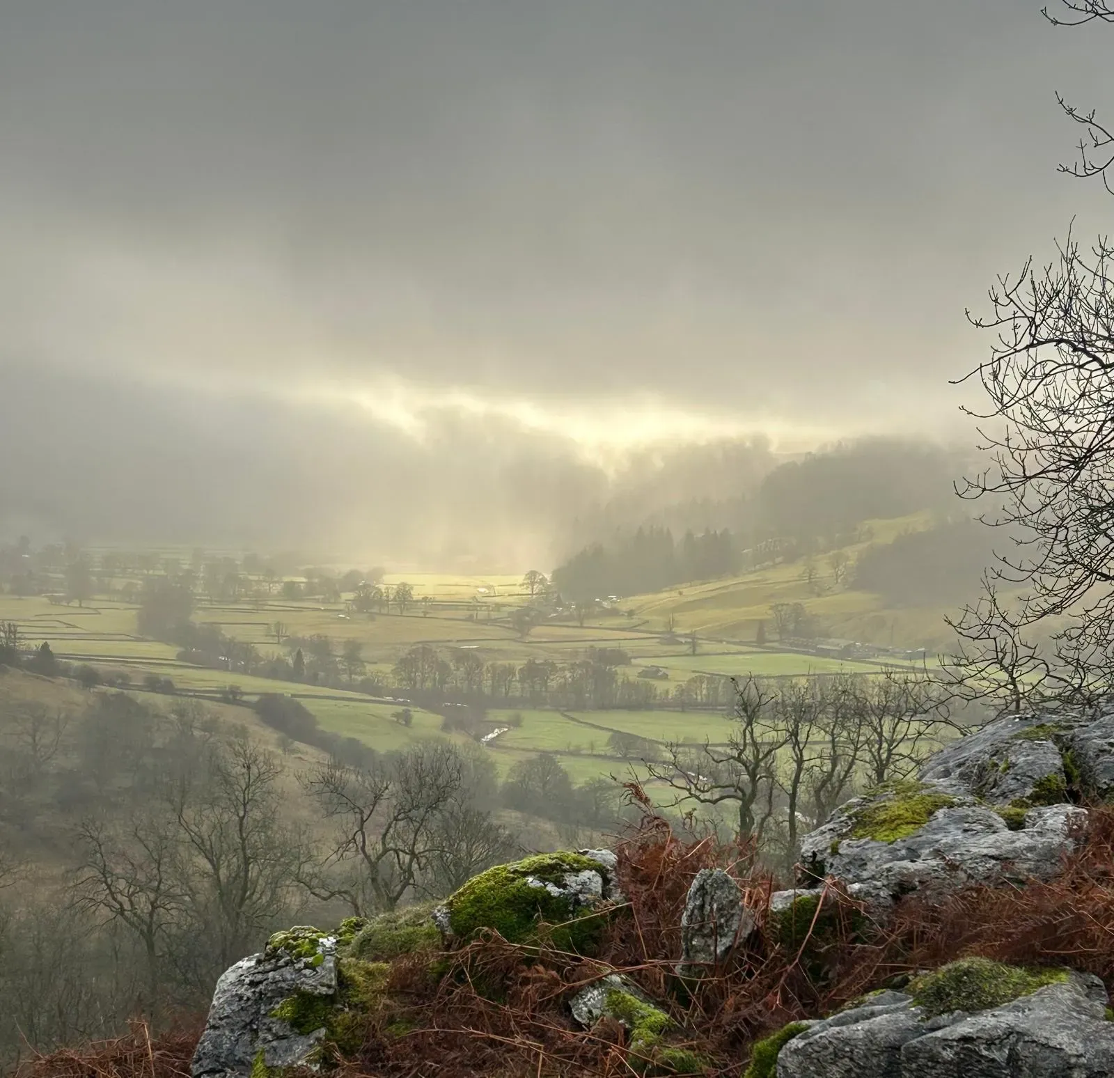 An autumn morning in the high Yorkshire Dales